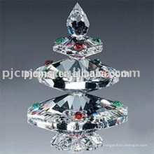 árvore de natal de cristal elegante da forma